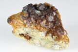 Purple Edge Fluorite Crystal Cluster - China #182810-1